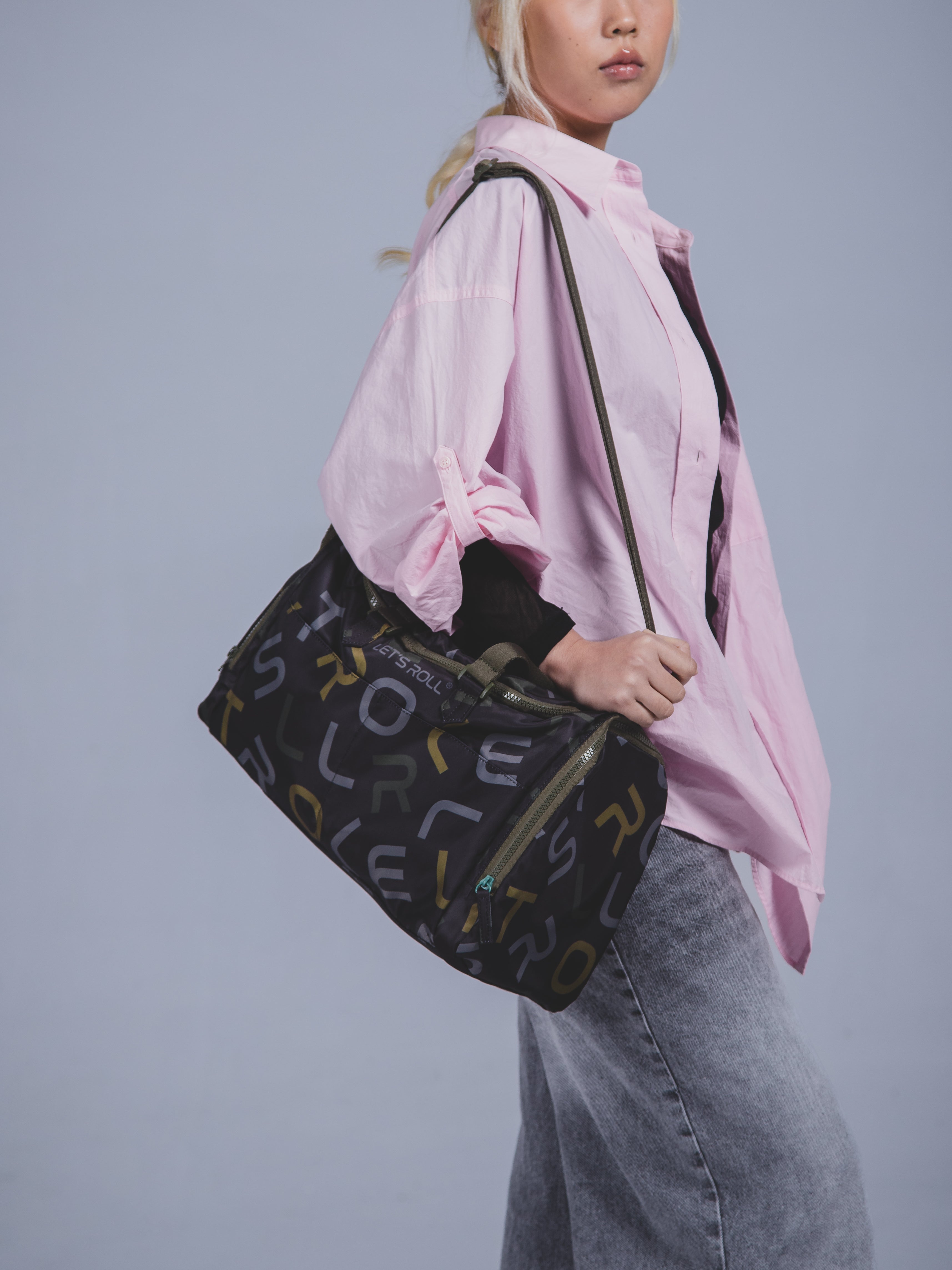 Monogram Foldable Sport Bag