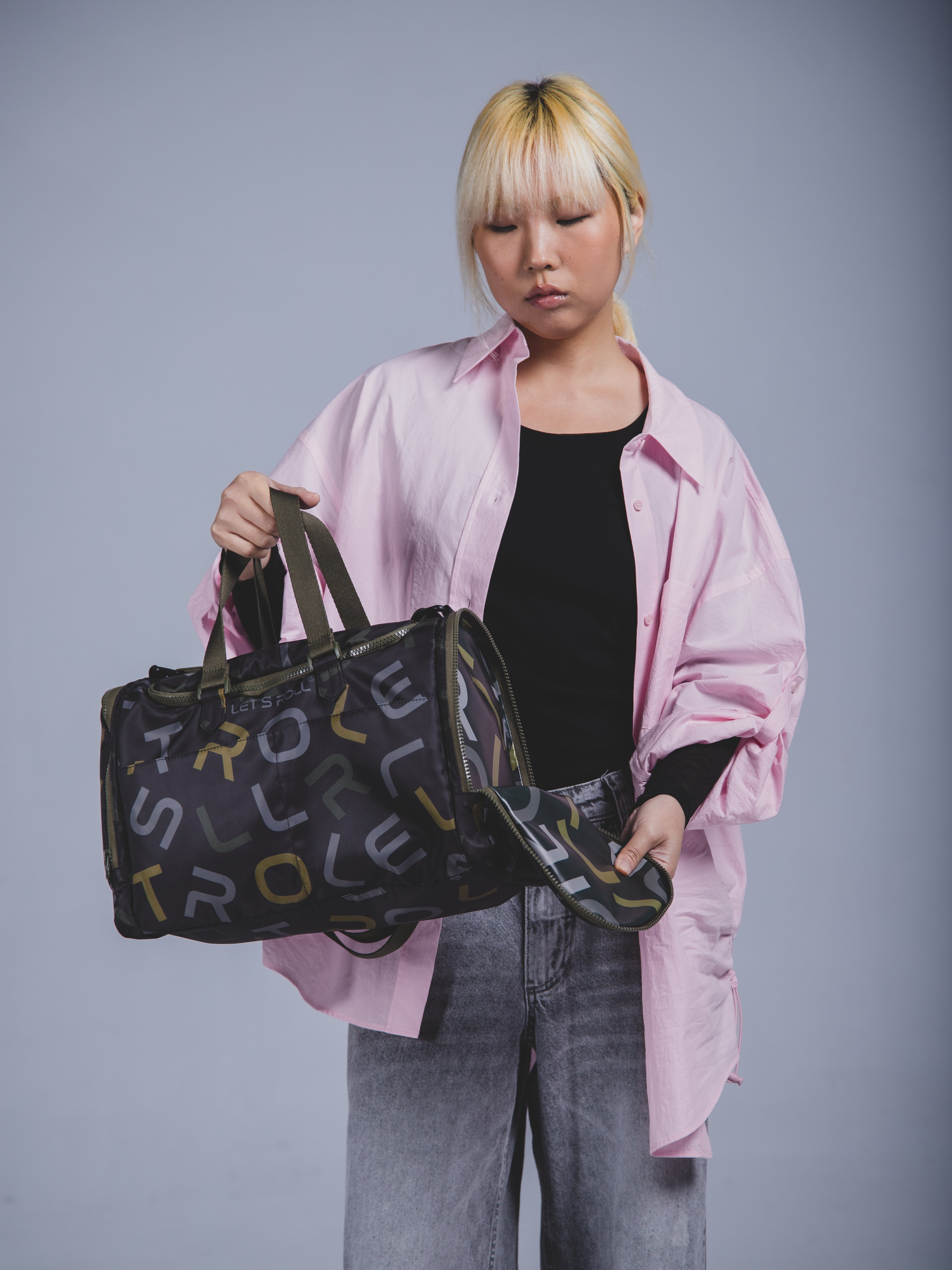 Monogram Foldable Sport Bag