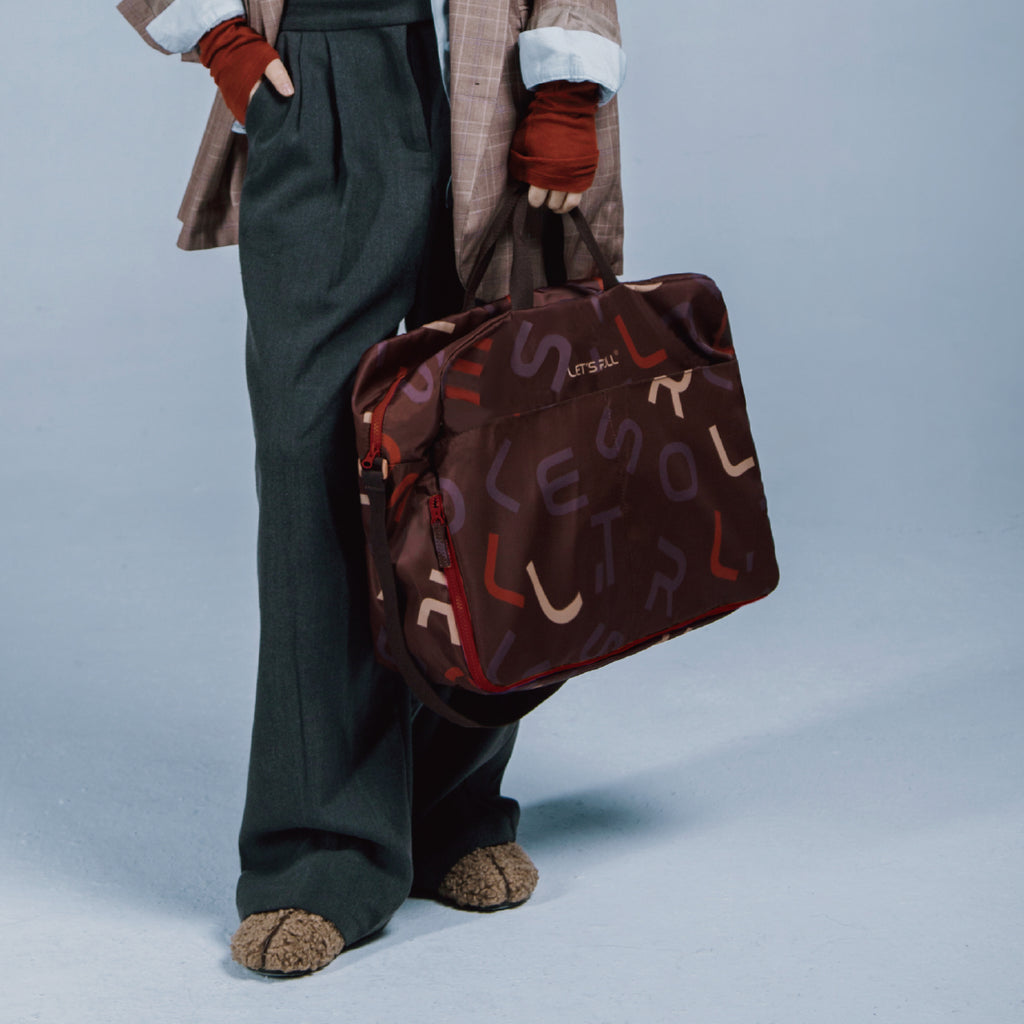 Monogram Foldable Boxy Duffle