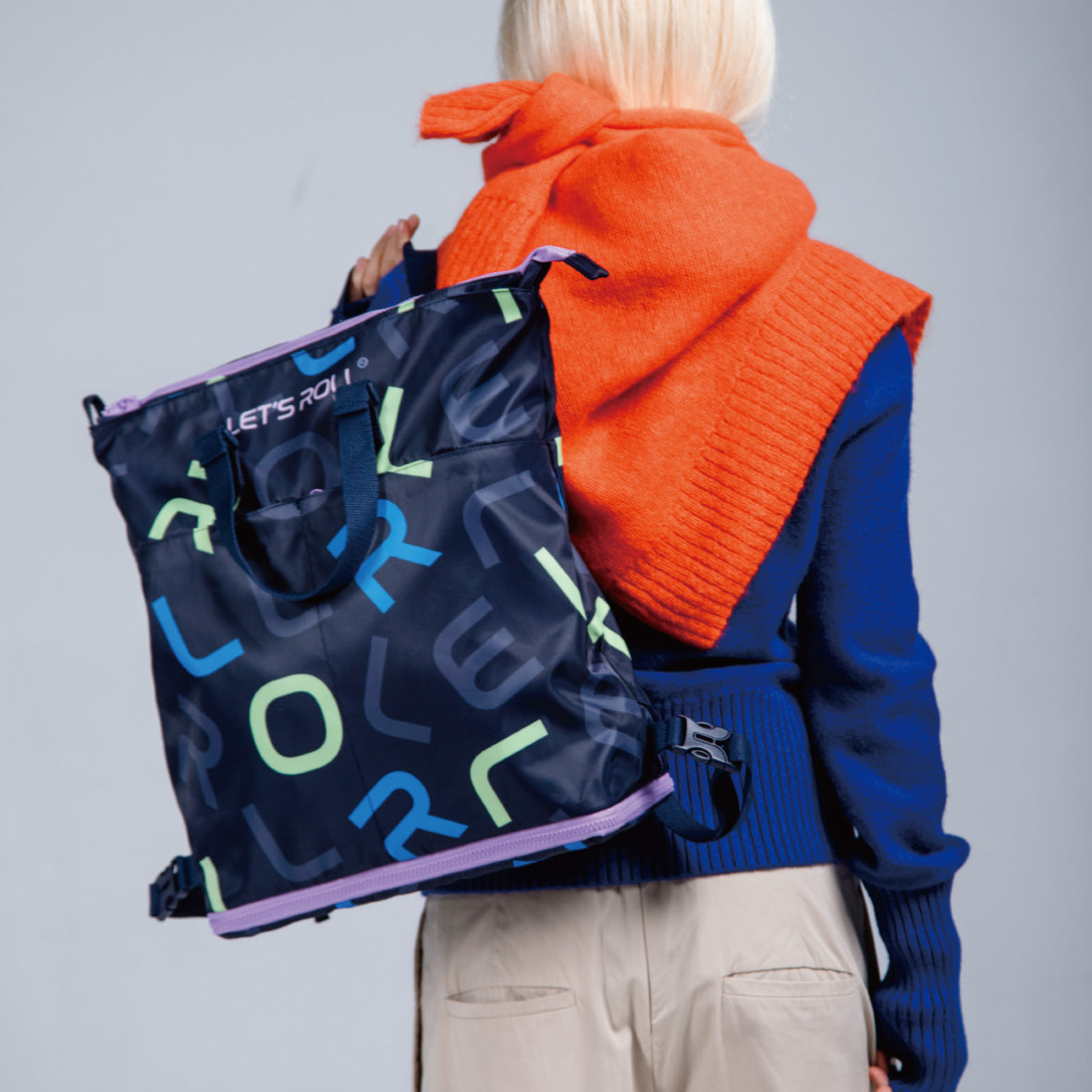Monogram Foldable Backpack