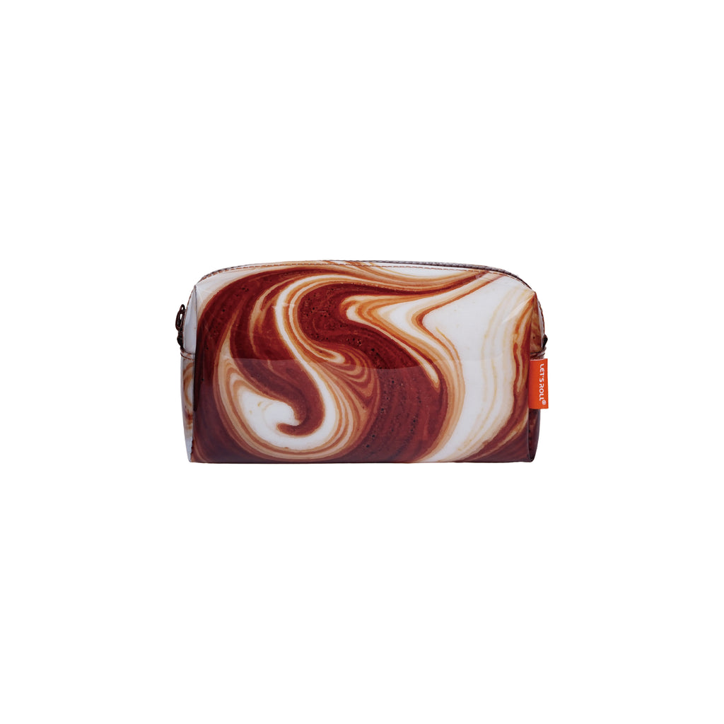 Latte Coffee Toiletry Bag