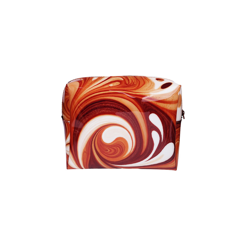 Latte Coffee Toiletry Bag