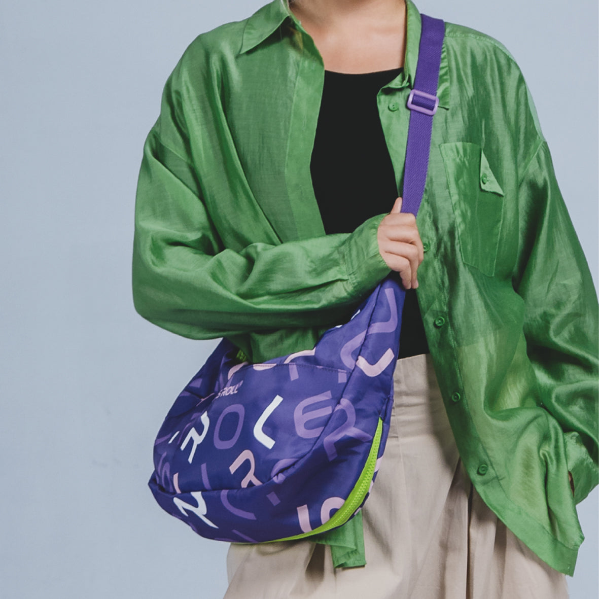 Monogram Dumpling Bag