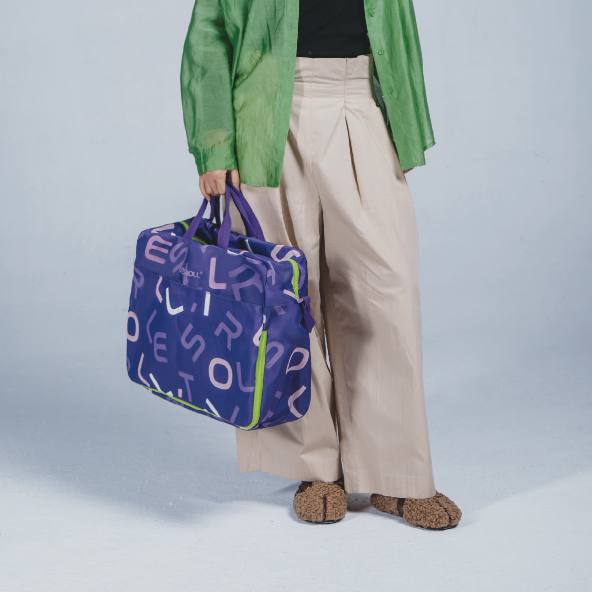 Monogram Foldable Boxy Duffle