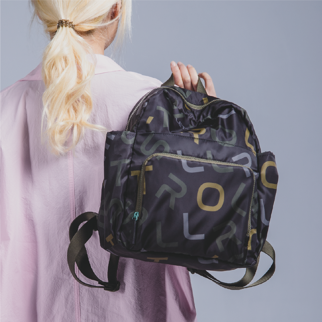 Monogram Front Pocket Backpack