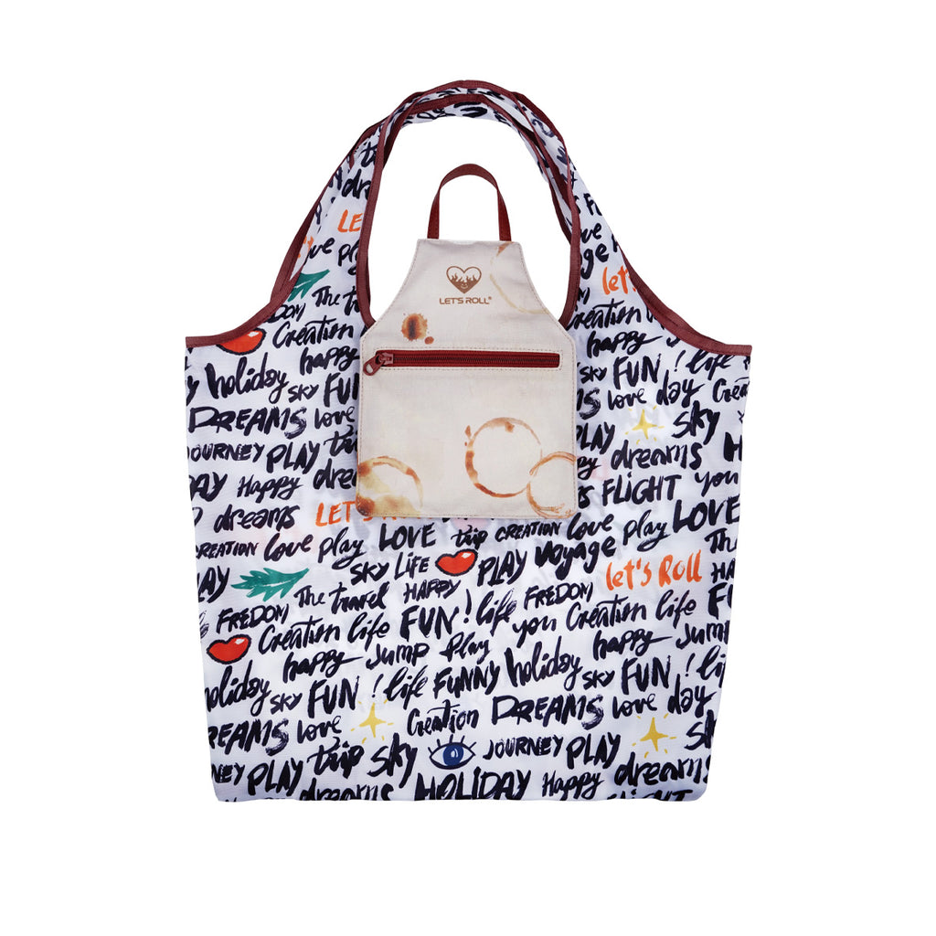 Foldable Apron Shopping Bag