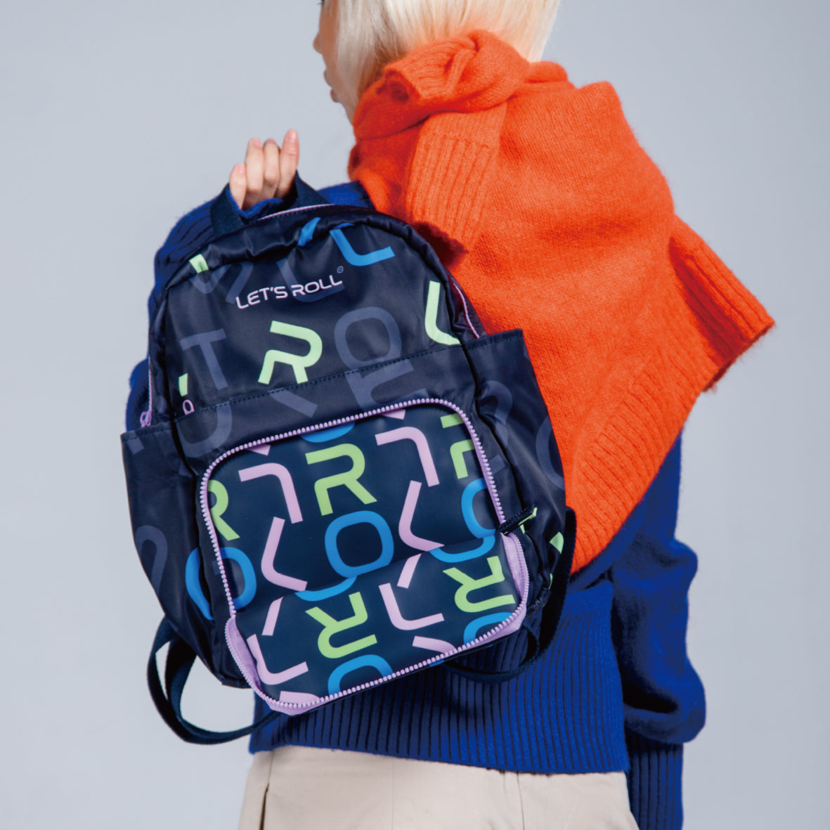 Monogram Front Pocket Backpack