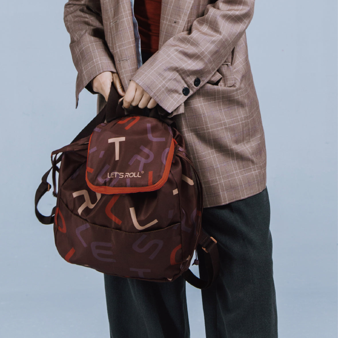 Monogram Roll-Top Bag