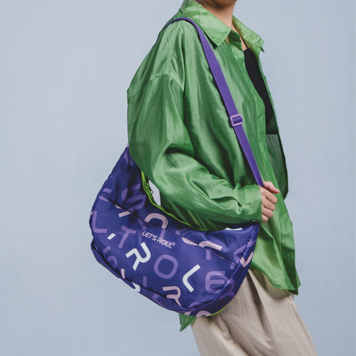 Monogram Dumpling Bag