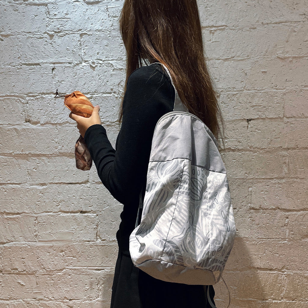 Bread Mini Foldable Backpack