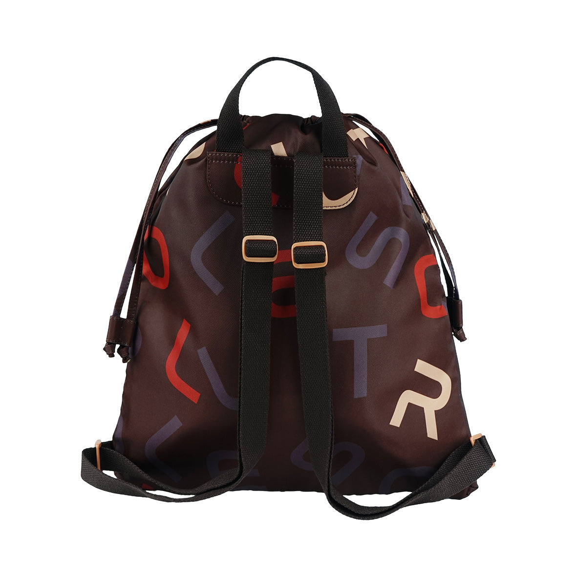Monogram Drawstring Backpack