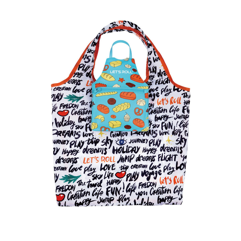 Foldable Apron Shopping Bag