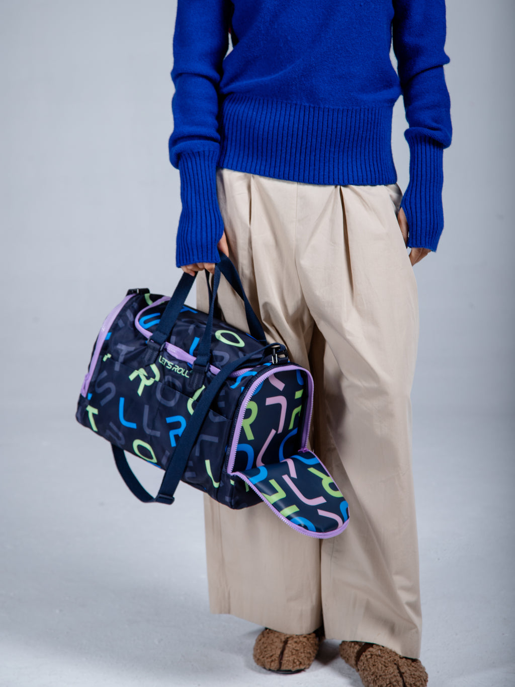 Monogram Foldable Sport Bag