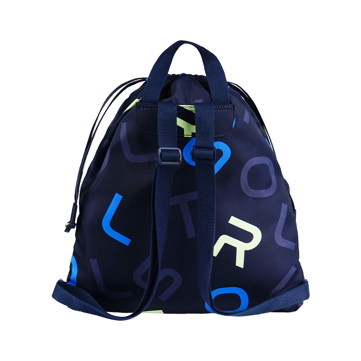 Monogram Drawstring Backpack