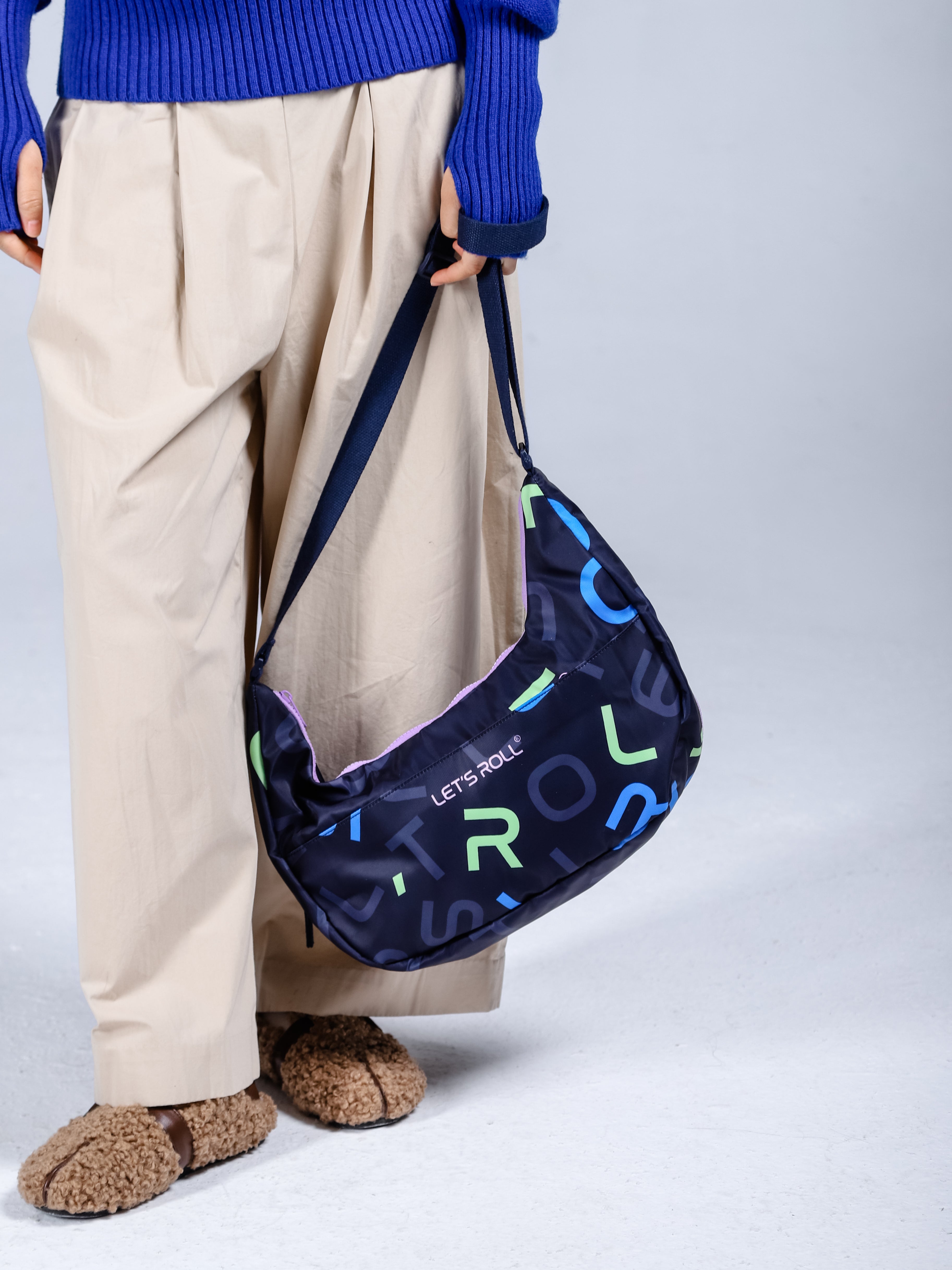 Monogram Dumpling Bag