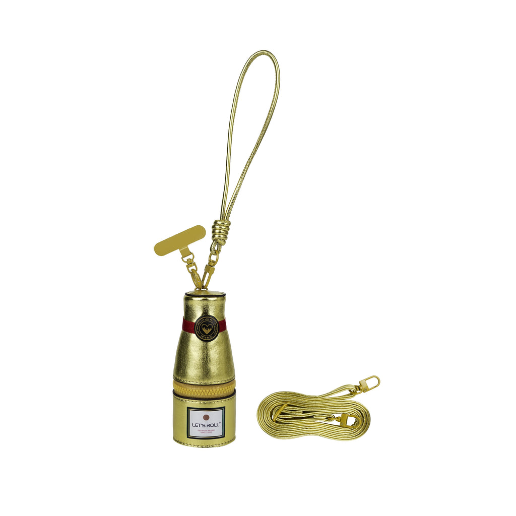Mini Champagne Charm-Holo
