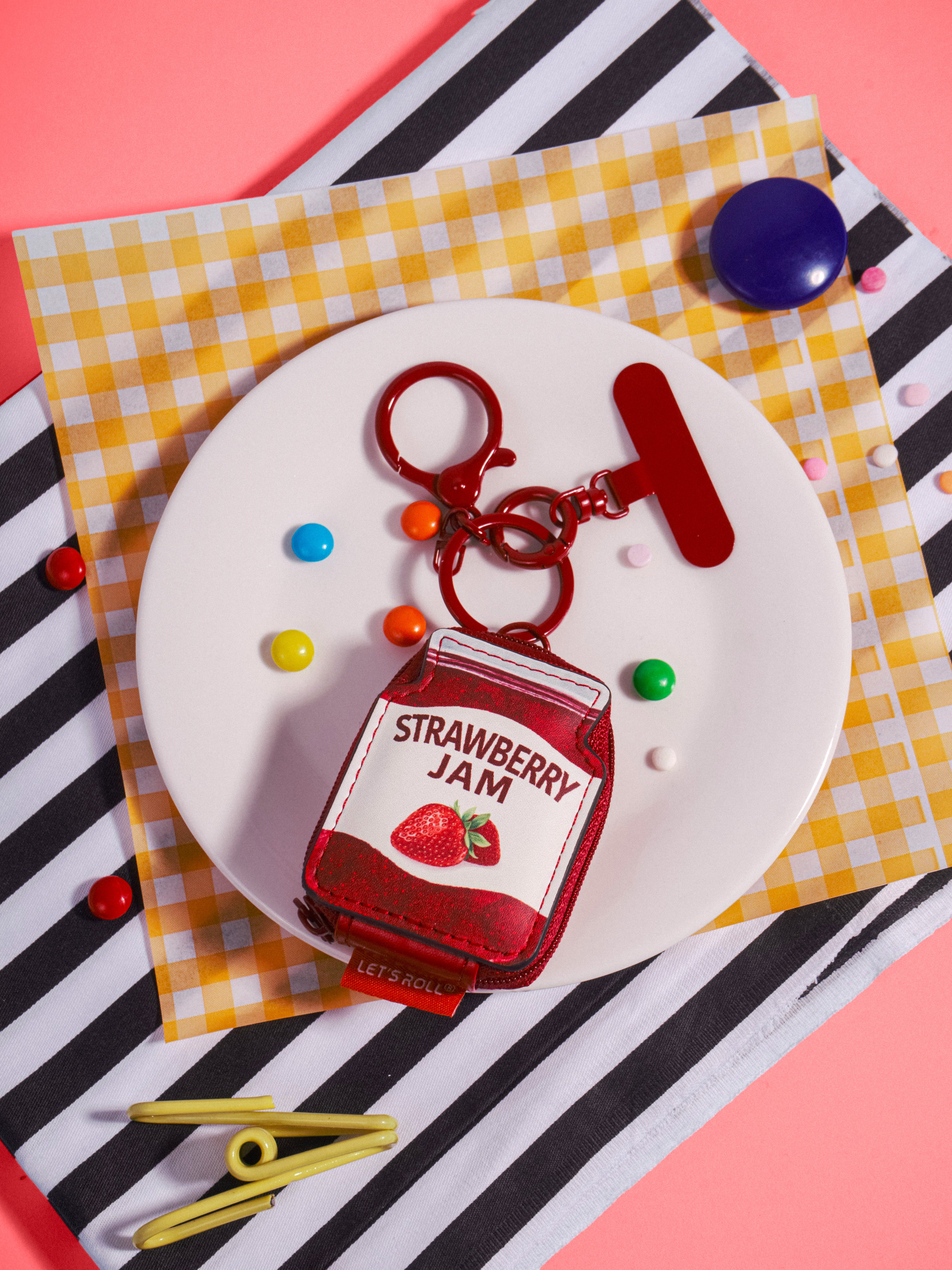 Jam Bottle Bag Charm