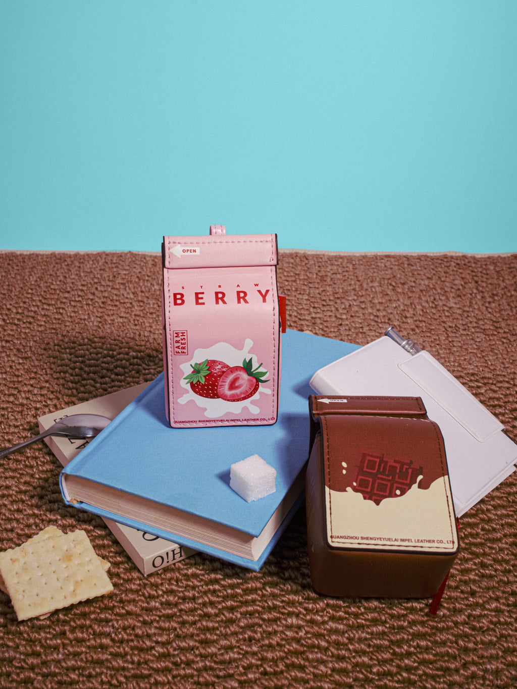 Milk Earphone Bag