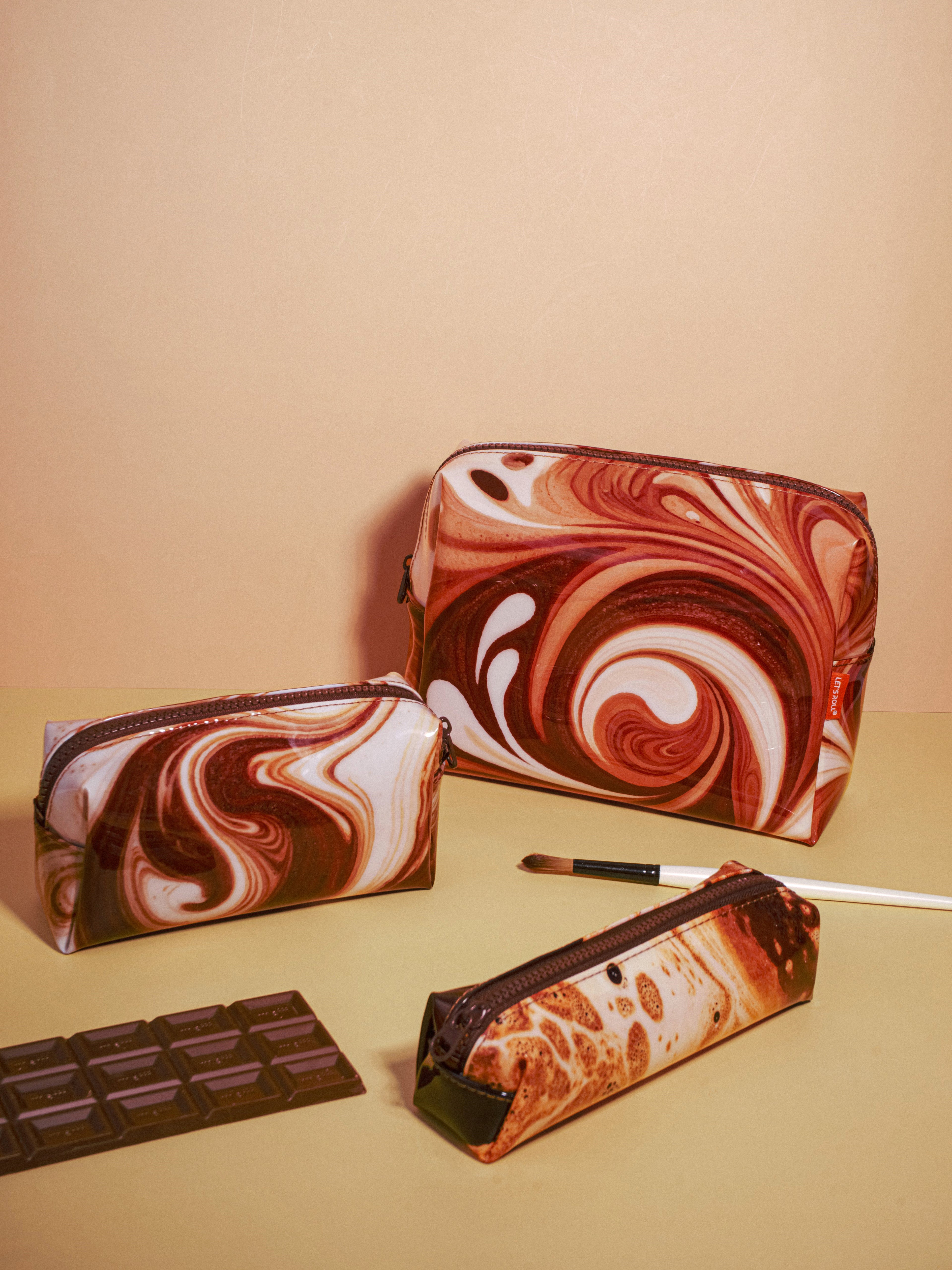 Latte Coffee Toiletry Bag