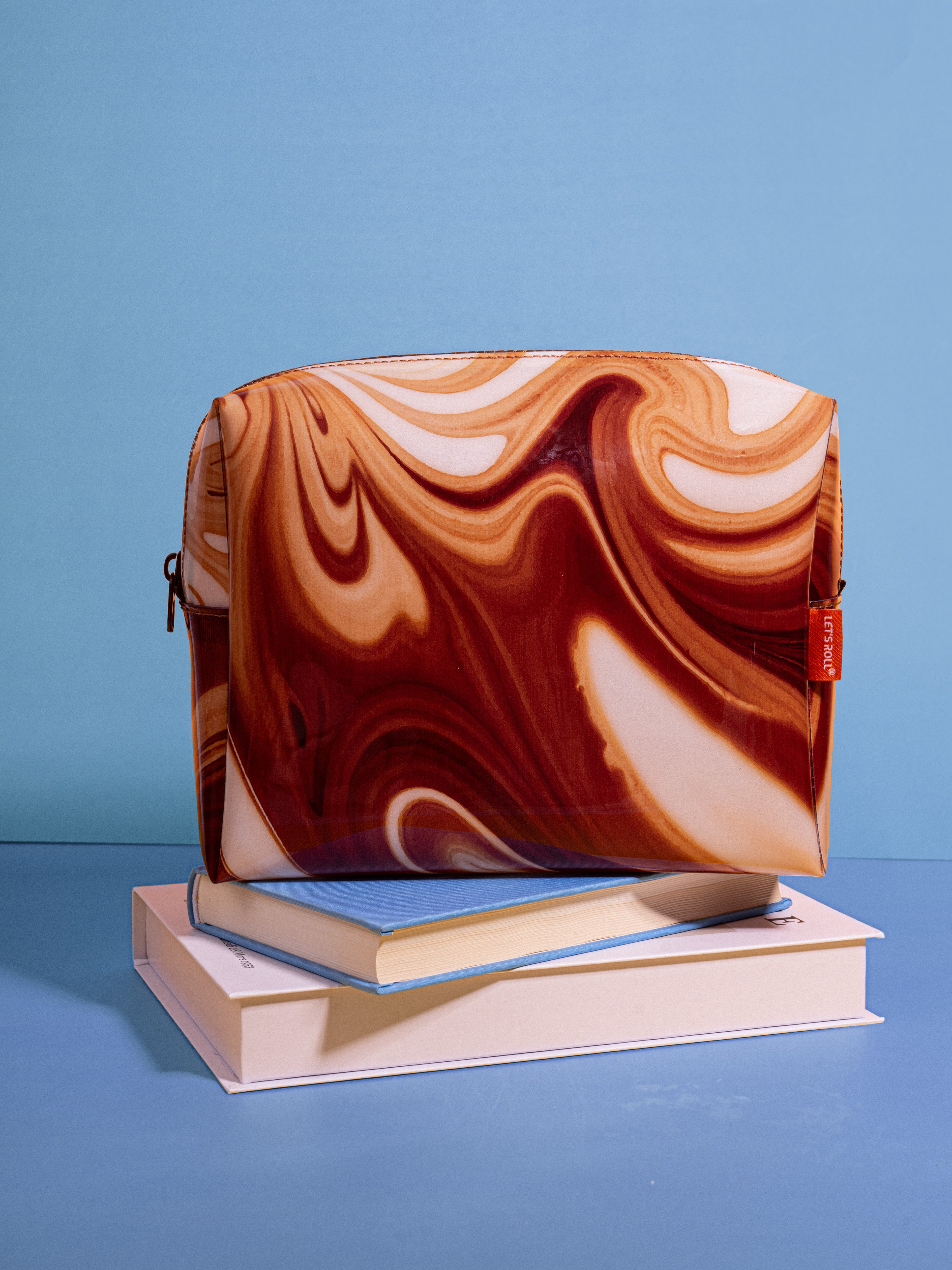 Latte Coffee Toiletry Bag