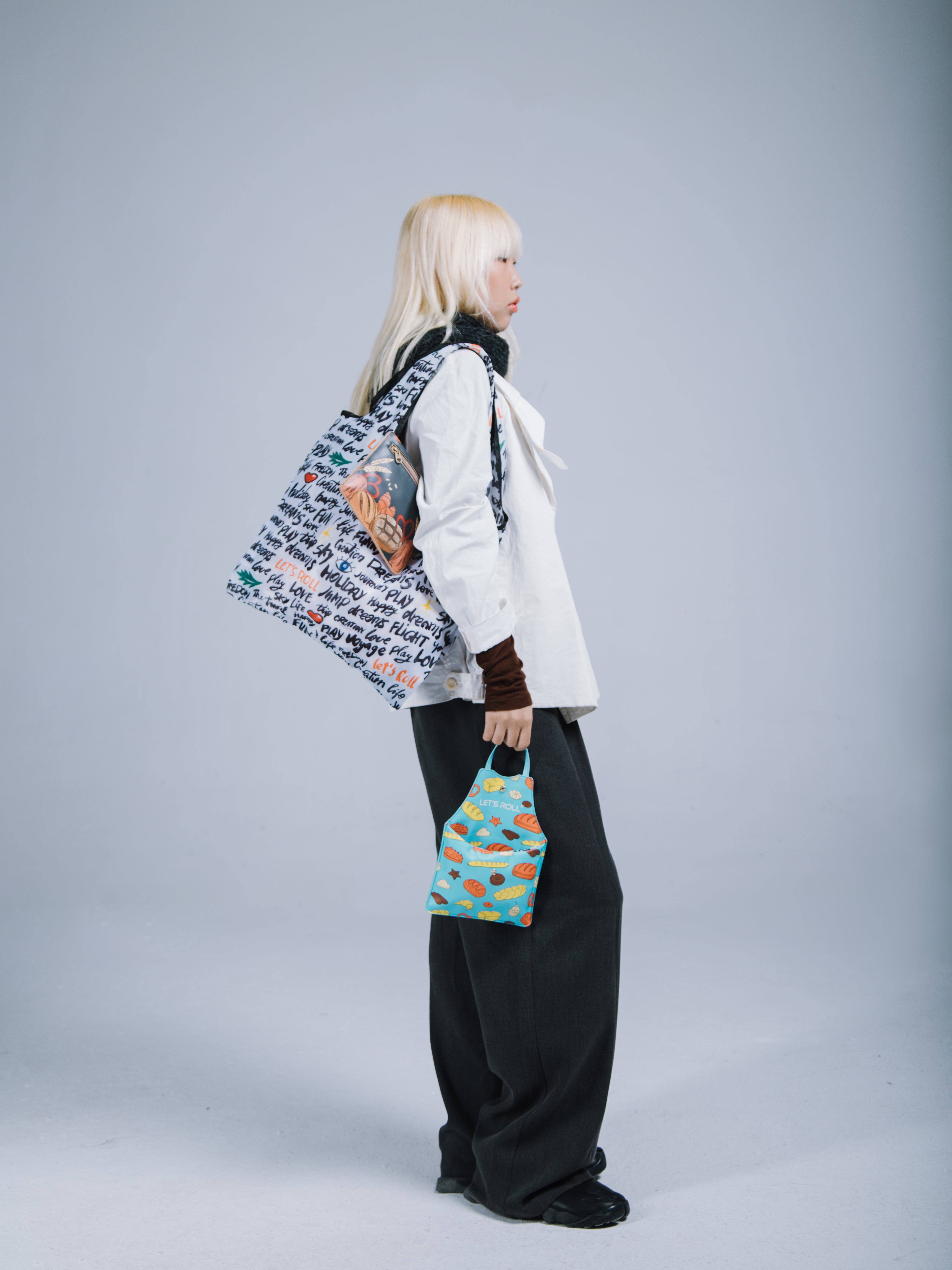 Foldable Apron Shopping Bag