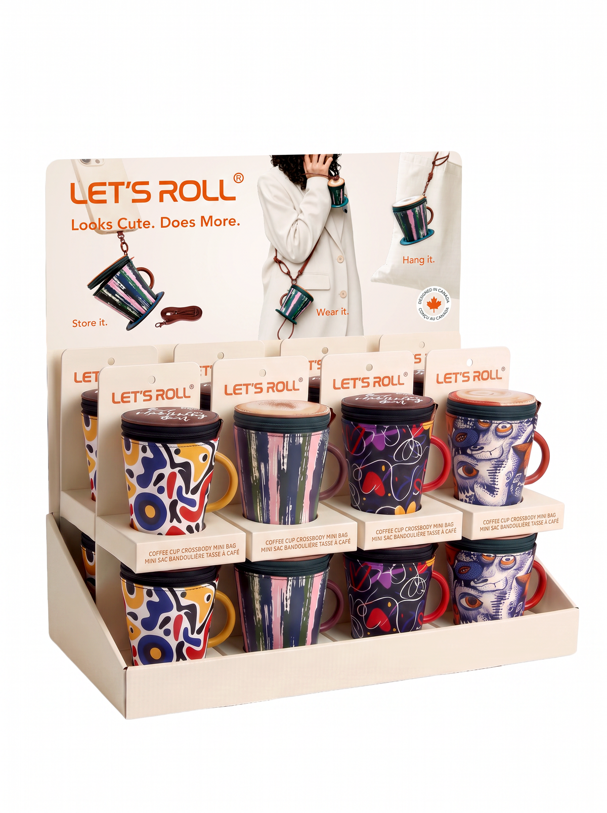 Cup & Saucer Coffee Bag Display